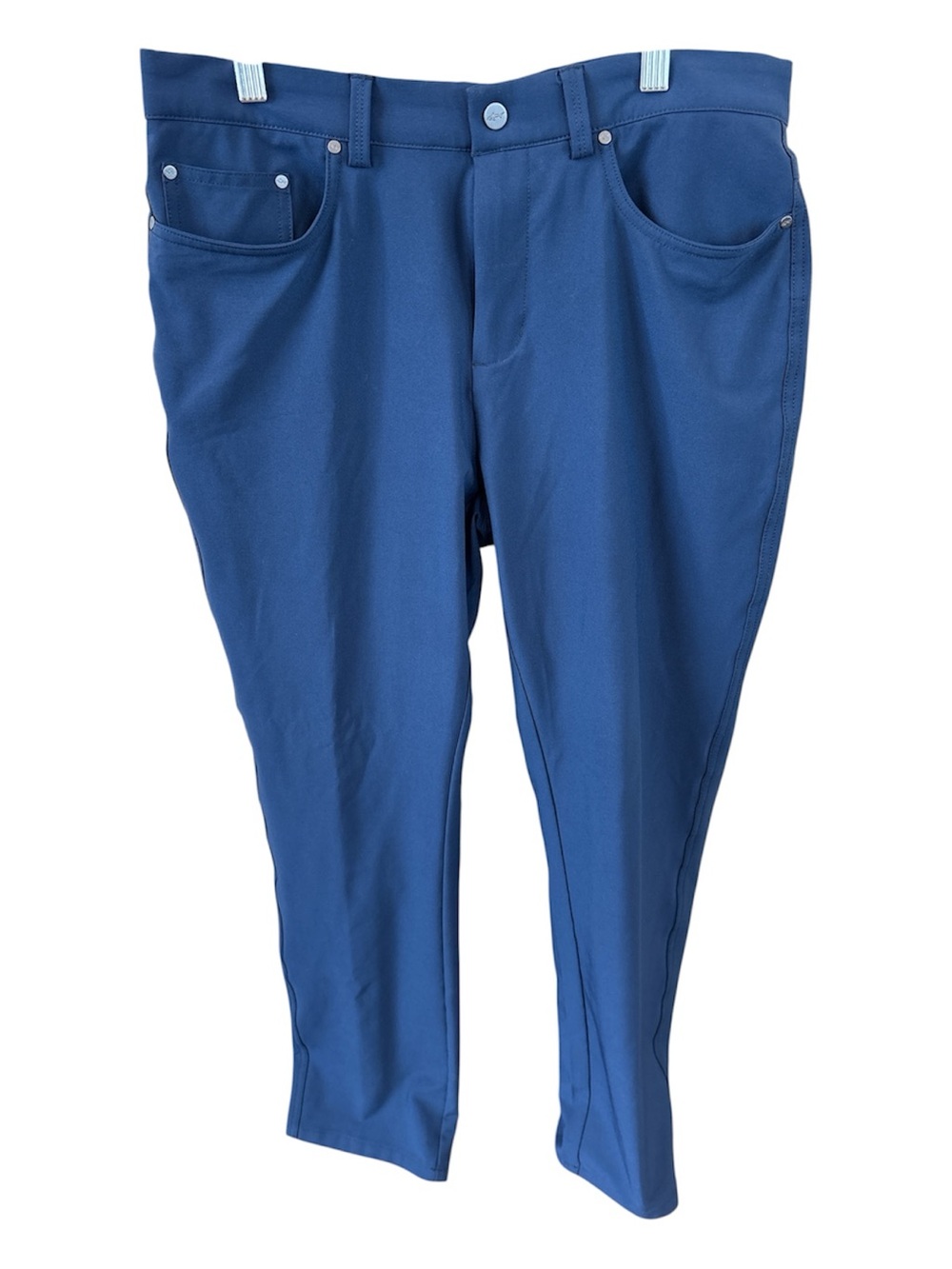 Greg Norman Collection Men's Stretch Chinos in Blue